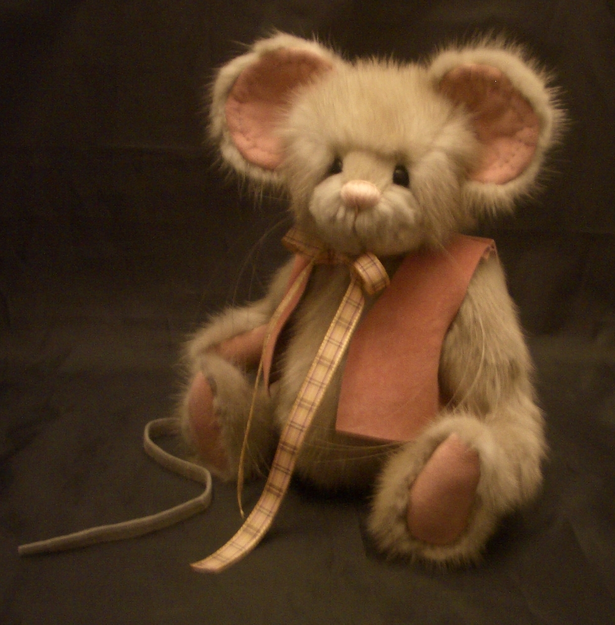 teddy bears out of heirloom materials and furs