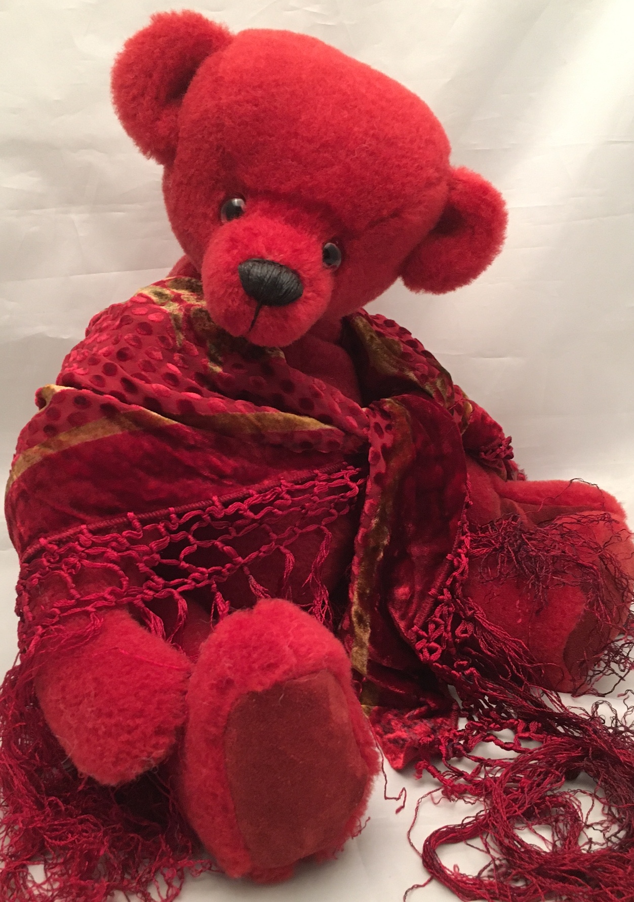 teddy bears out of heirloom materials and furs